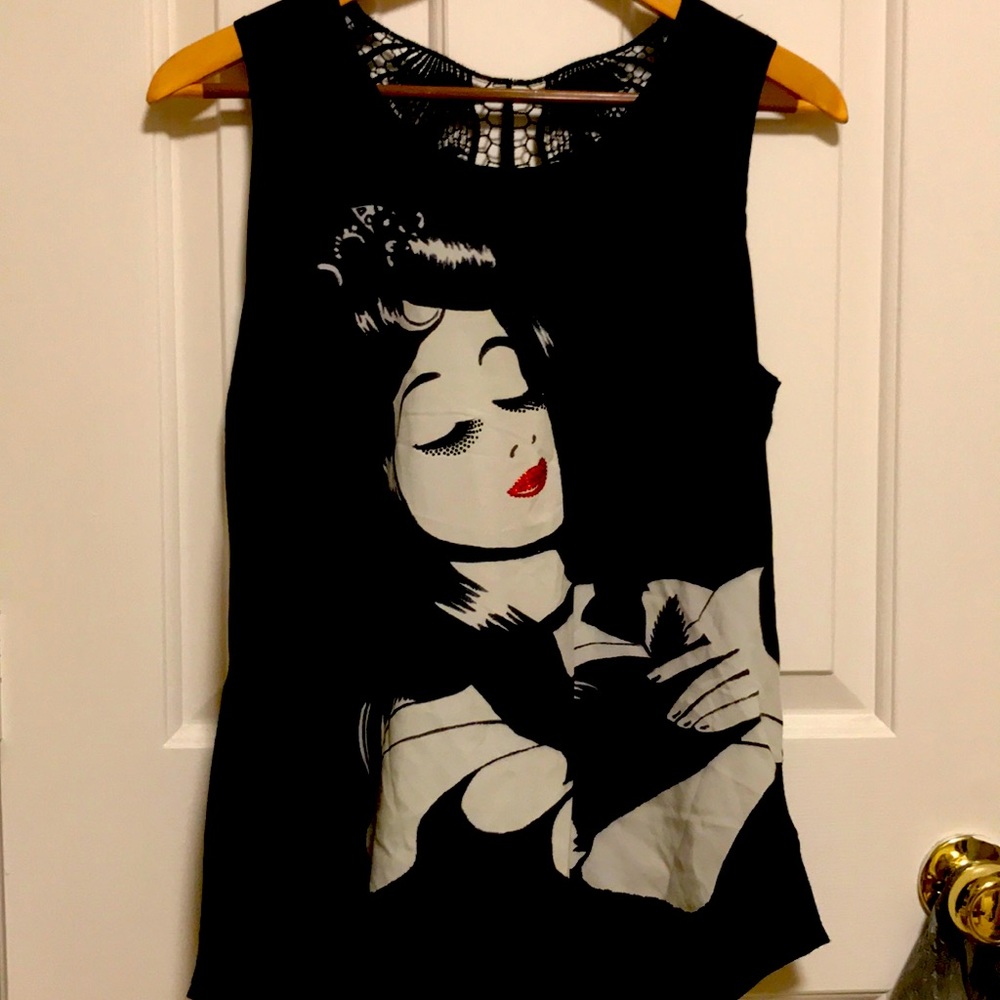 Aurora Rhinestone Tank